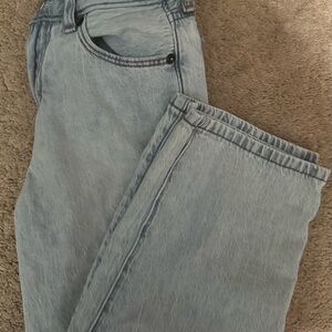 abercrombie kids Light Blue Baggy Jeans size 7/8 Boys Super Soft